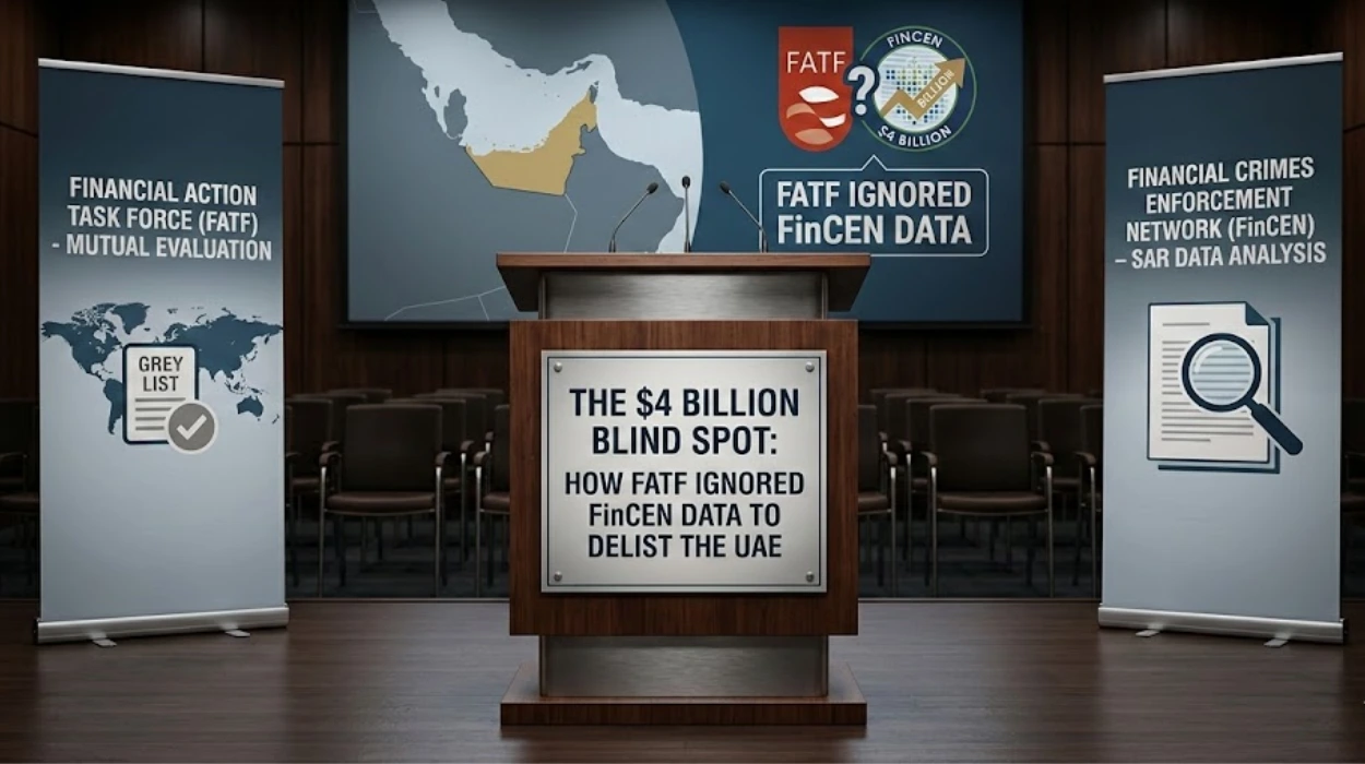 The $4 Billion Blind Spot How FATF Ignored FinCEN Data to Delist the UAE
