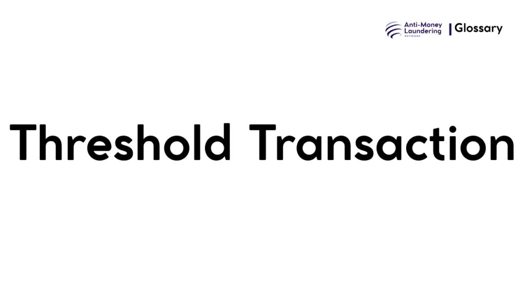 Threshold Transaction