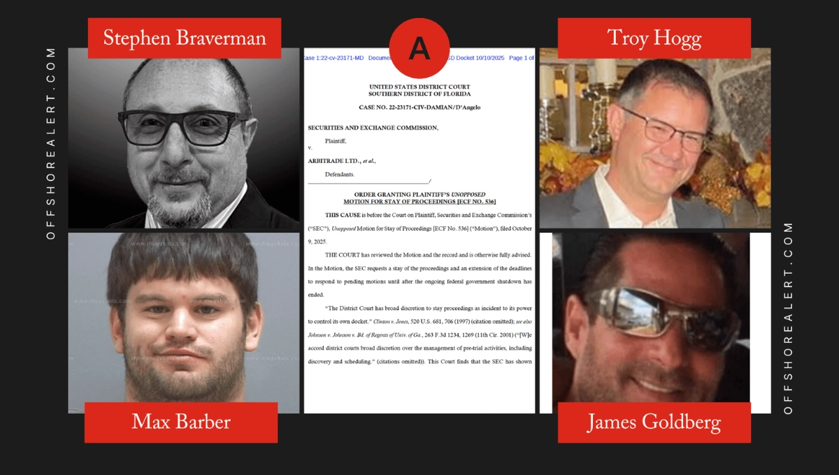 U.S. Government Shutdown Delays $37M Crypto Fraud Trial Against Arbitrade and Cryptobontix