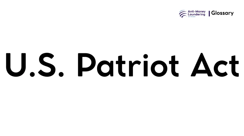 U.S. Patriot Act