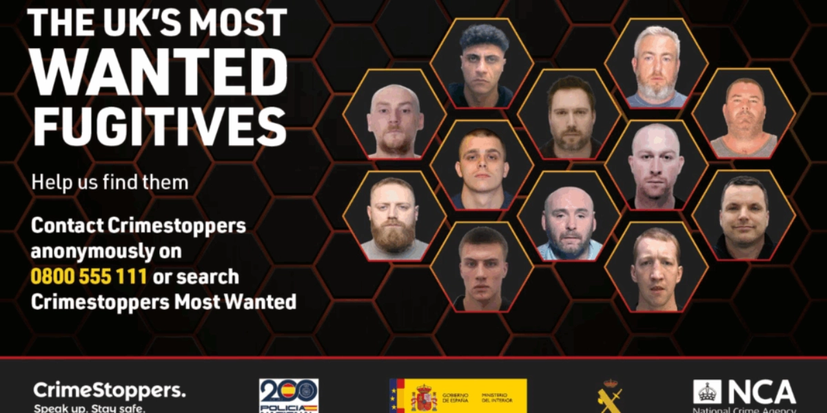 UK Launches Appeal for 12 Fugitives Wanted for Fraud, Money Laundering