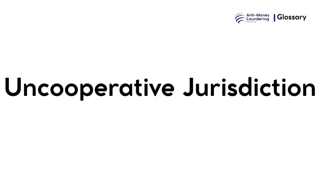 Uncooperative Jurisdiction