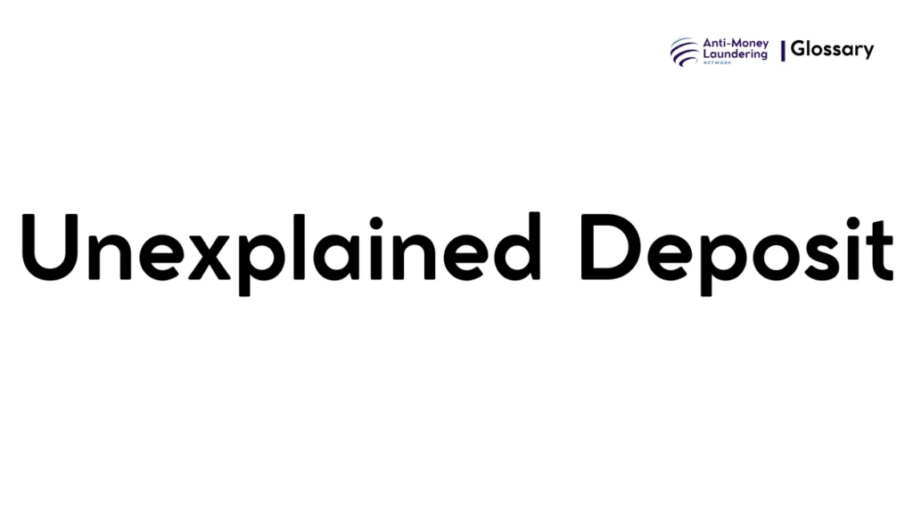 Unexplained Deposit