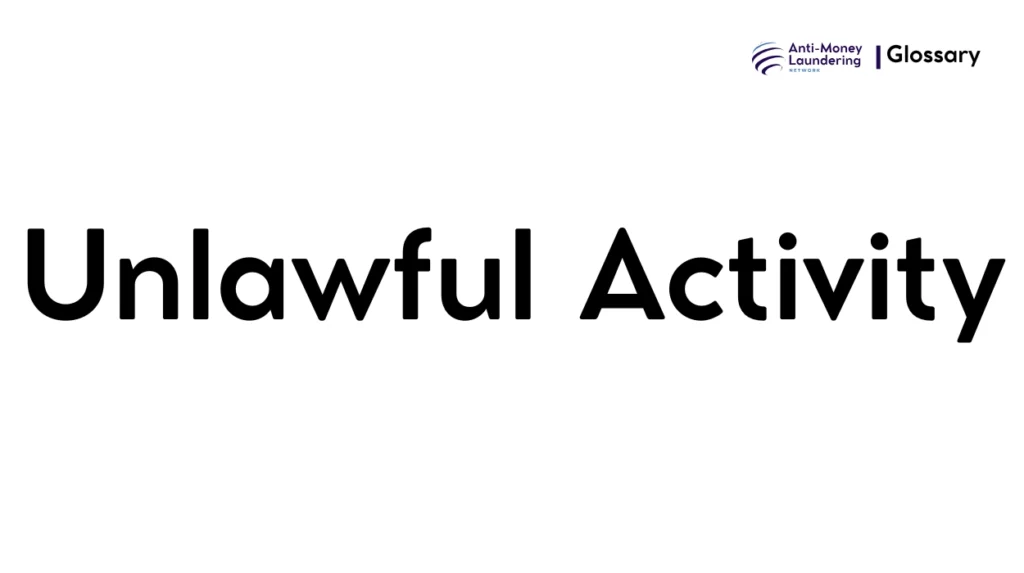 Unlawful Activity