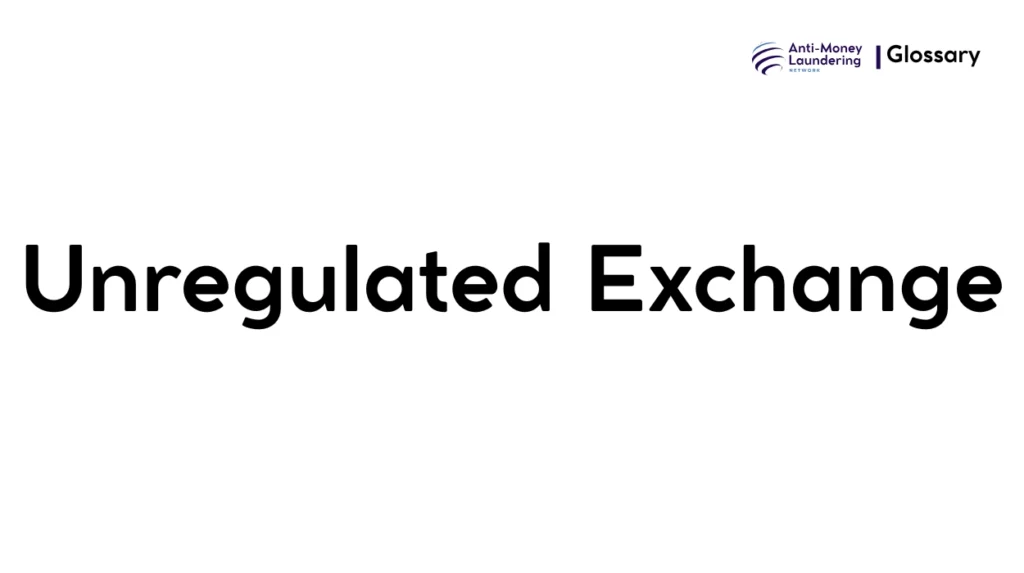 Unregulated Exchange