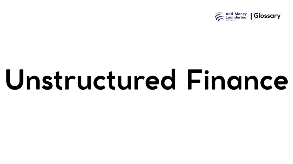 Unstructured Finance