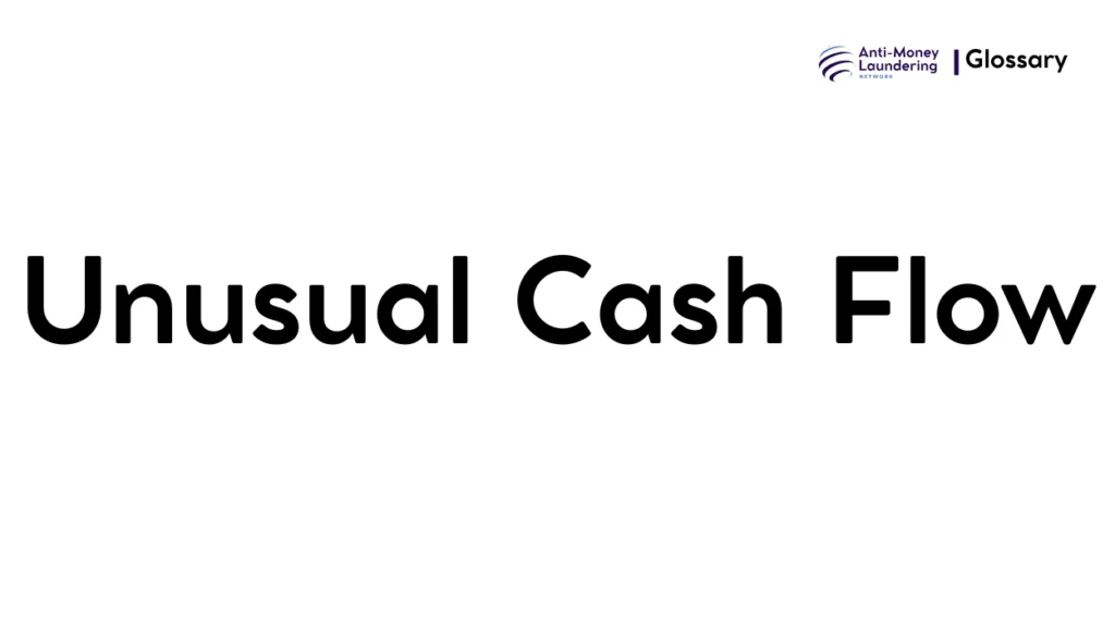 Unusual Cash Flow