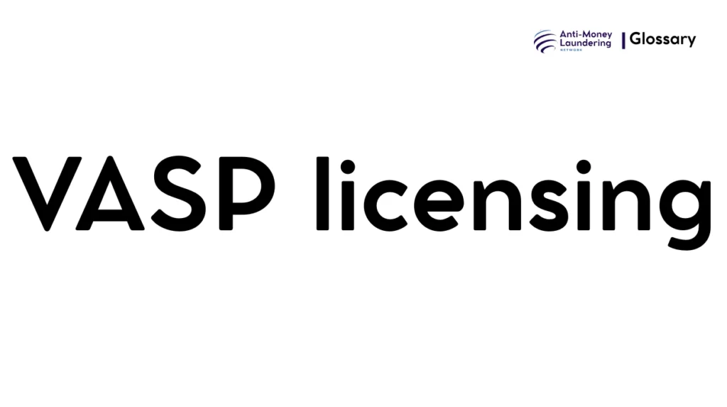 VASP licensing