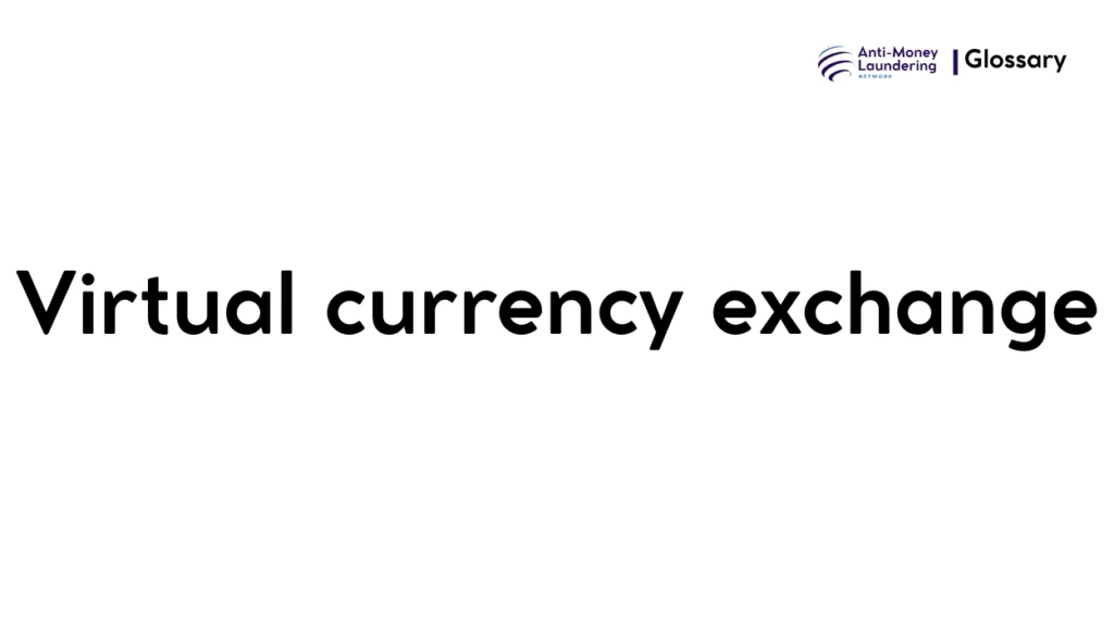 Virtual currency exchange