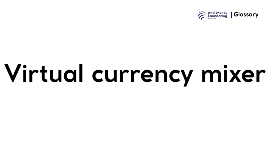 Virtual currency mixer