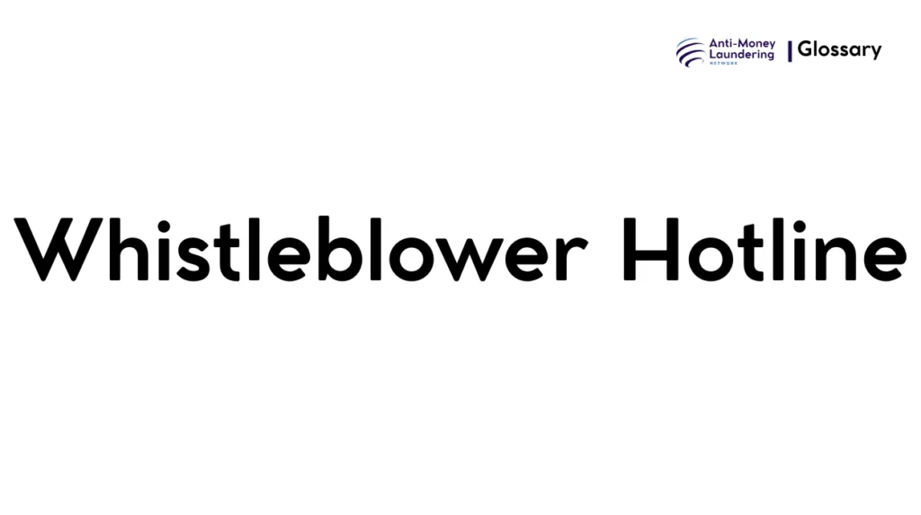 Whistleblower Hotline