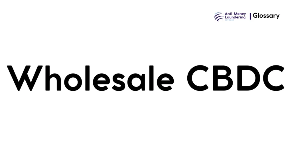Wholesale CBDC