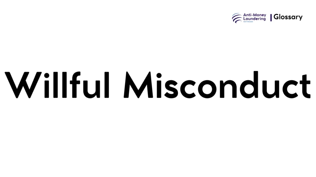 Willful Misconduct