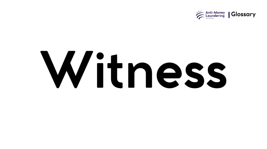 Witness