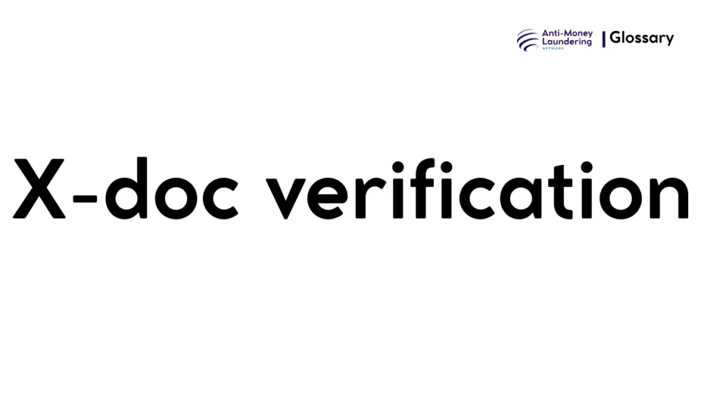X-doc verification