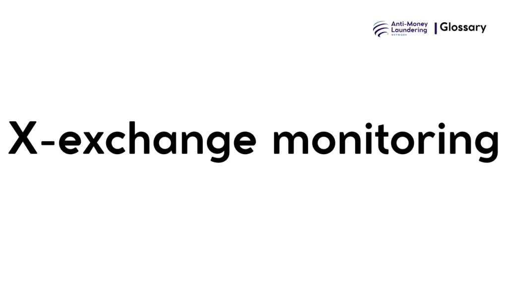 X-exchange monitoring