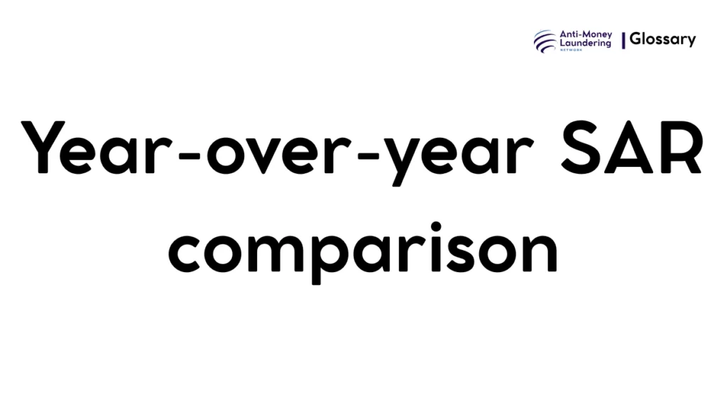 Year-over-year SAR comparison