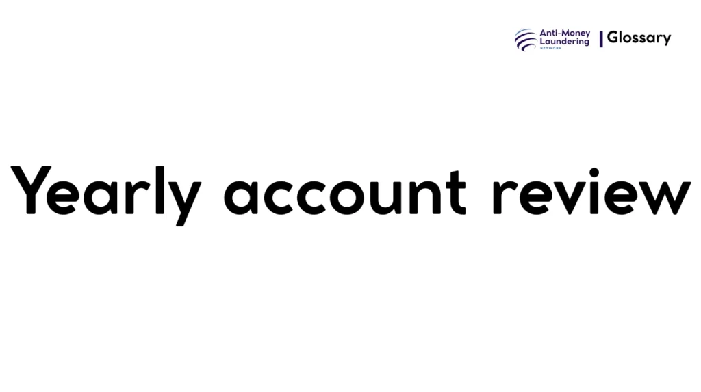 Yearly account review