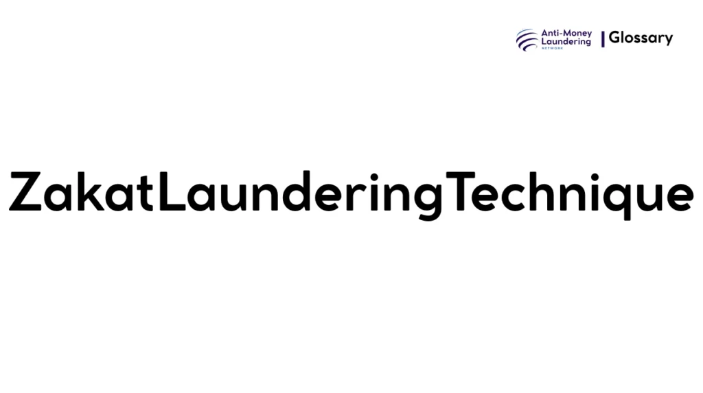 ZakatLaunderingTechnique