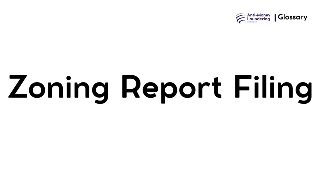 Zoning Report Filing